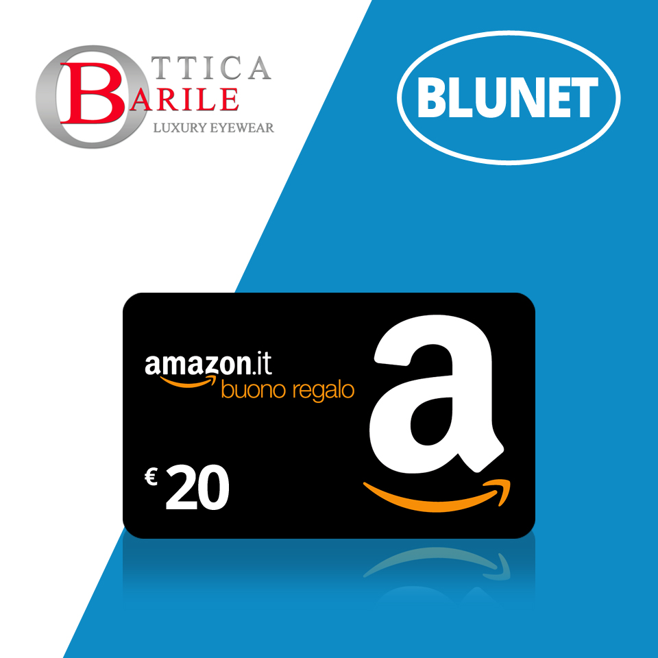 Acquista lenti a contatto Blunet e vinci buoni Amazon!
